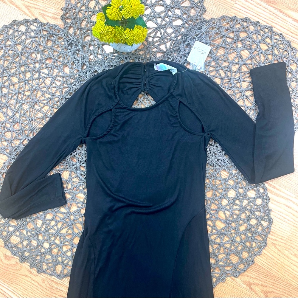 Free People FP Beach Black Dress size XS